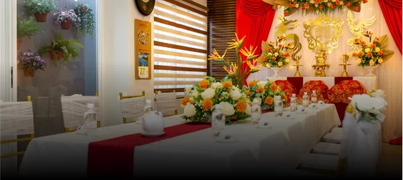 Trang trí tiệc cưới & gia tiên