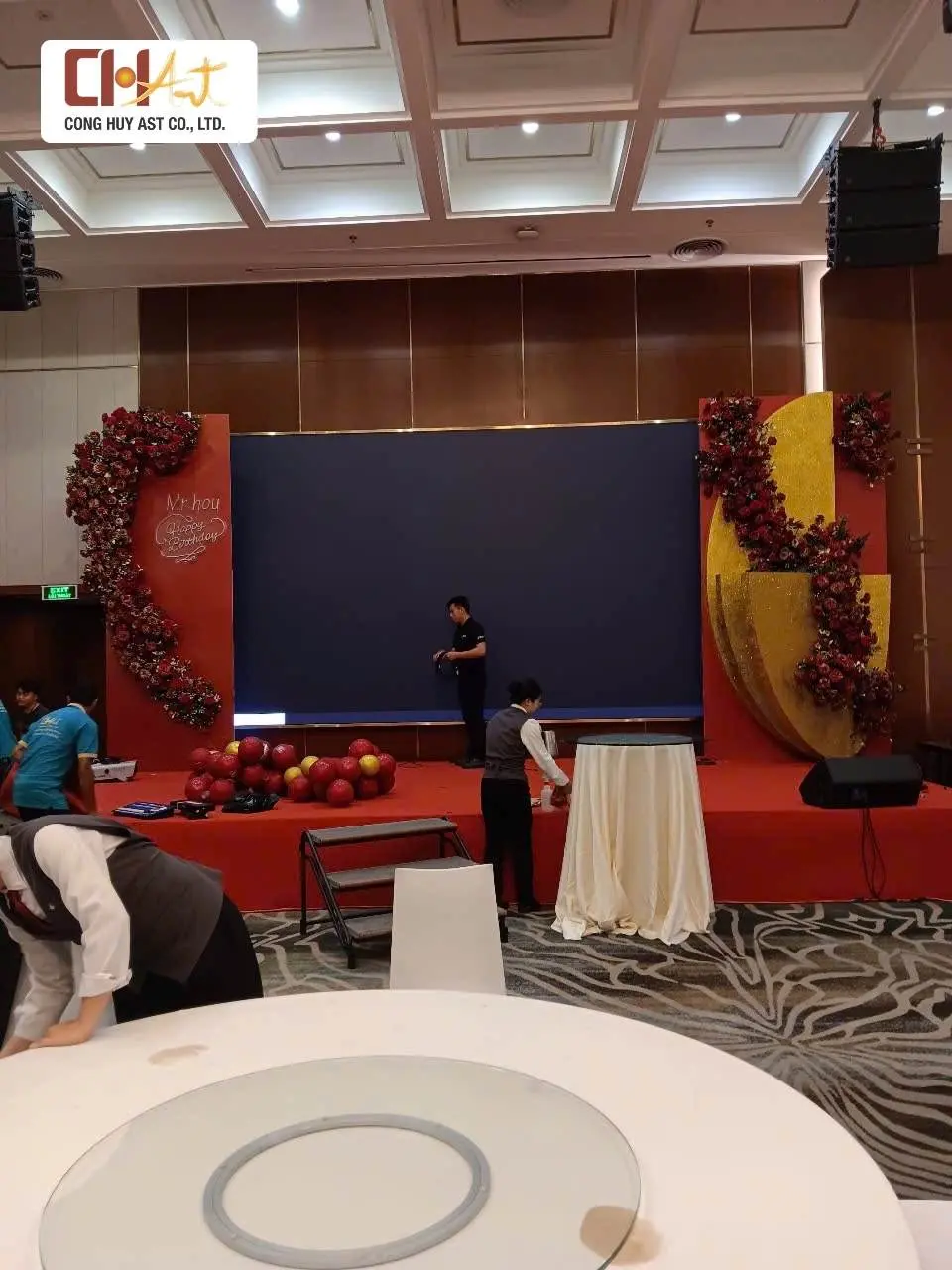 trang tr&iacute; sinh nhật 