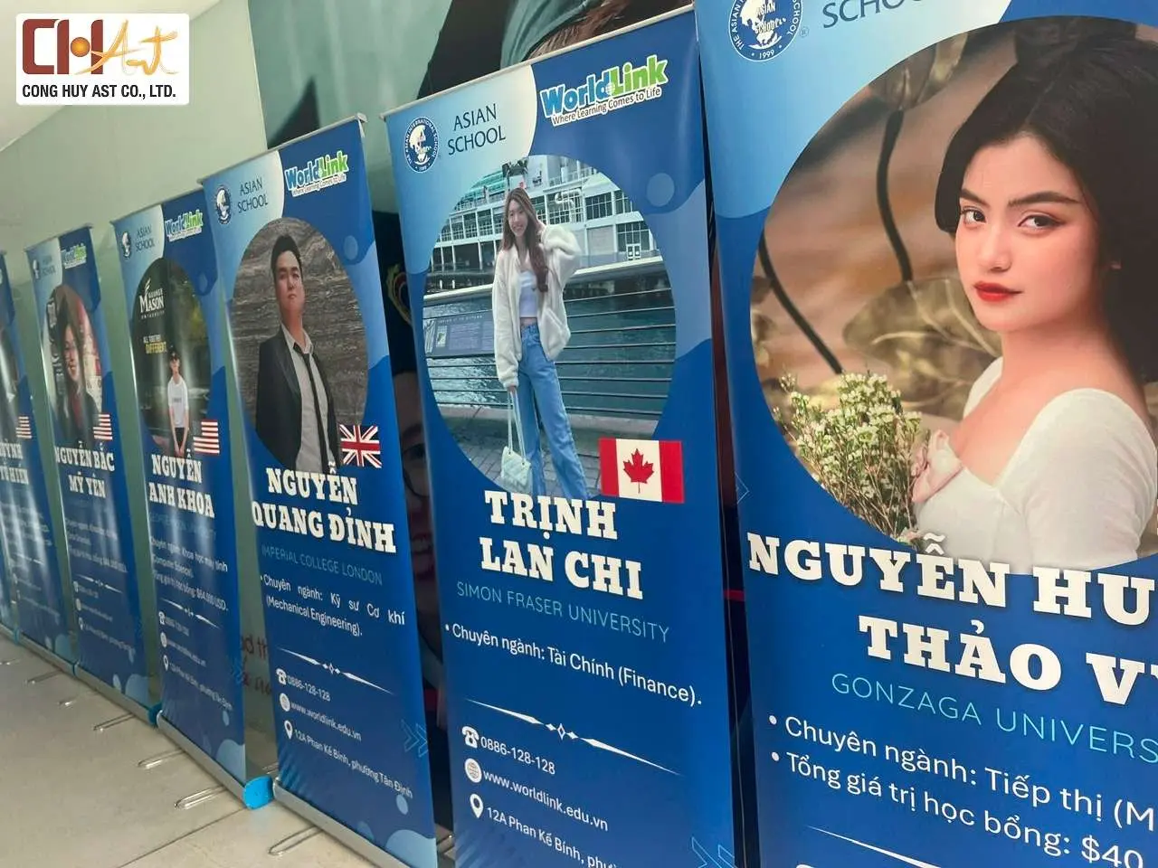 backdrop hội thảo gi&aacute;o dục