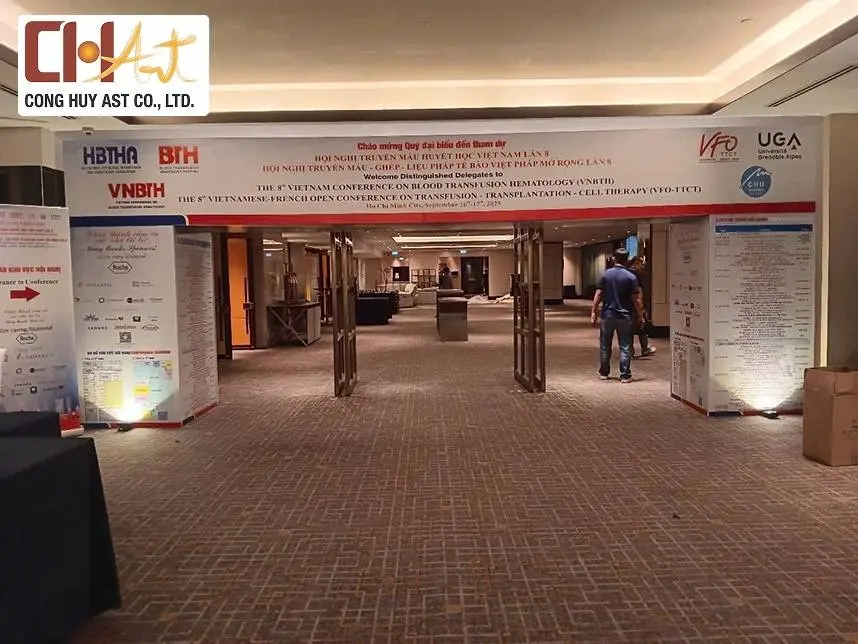 Backdrop v&agrave; cổng ch&agrave;o